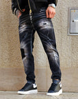 Jeans Mod Dsq Fit Rem Black