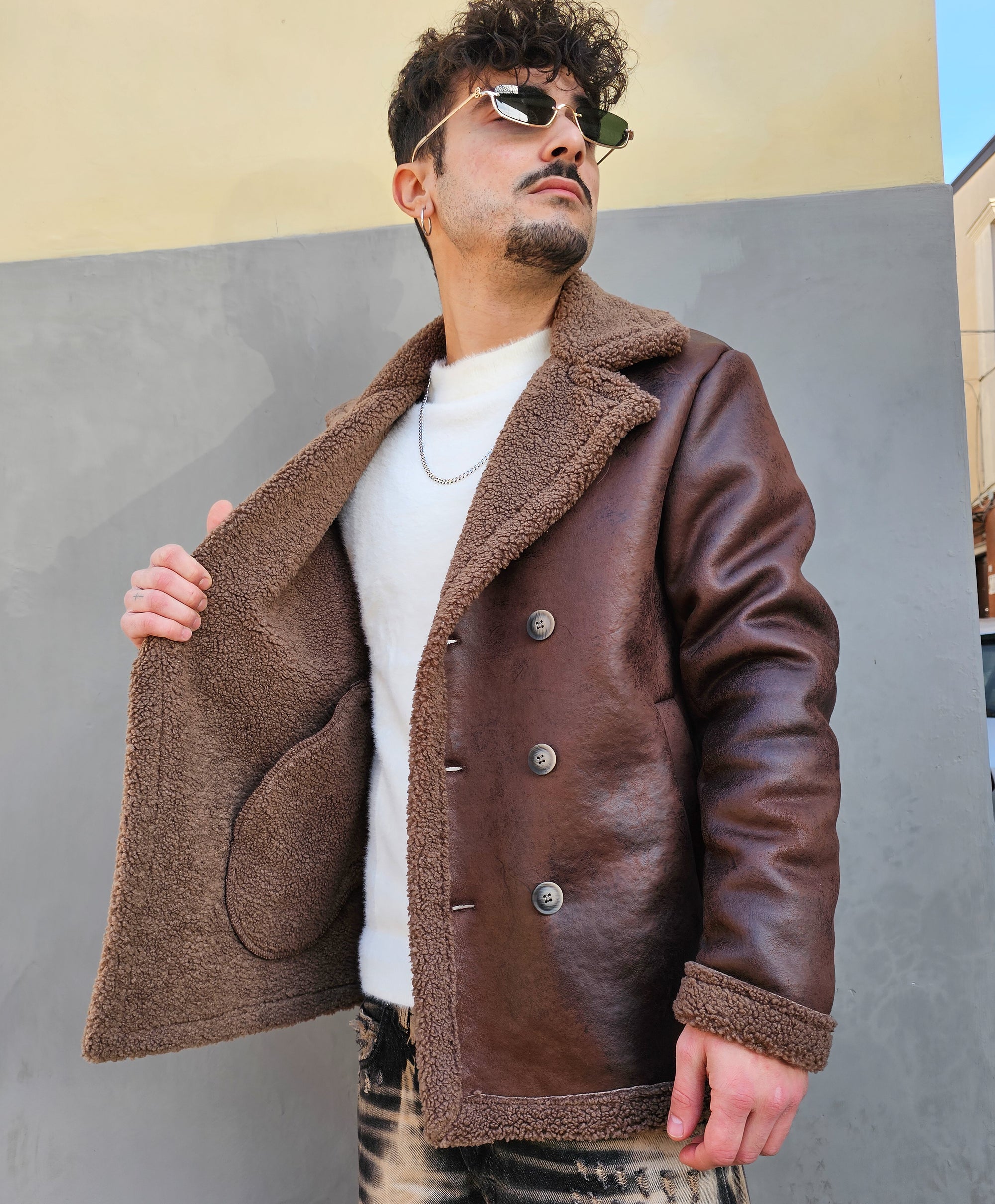 Giacca Montone Doppiopetto