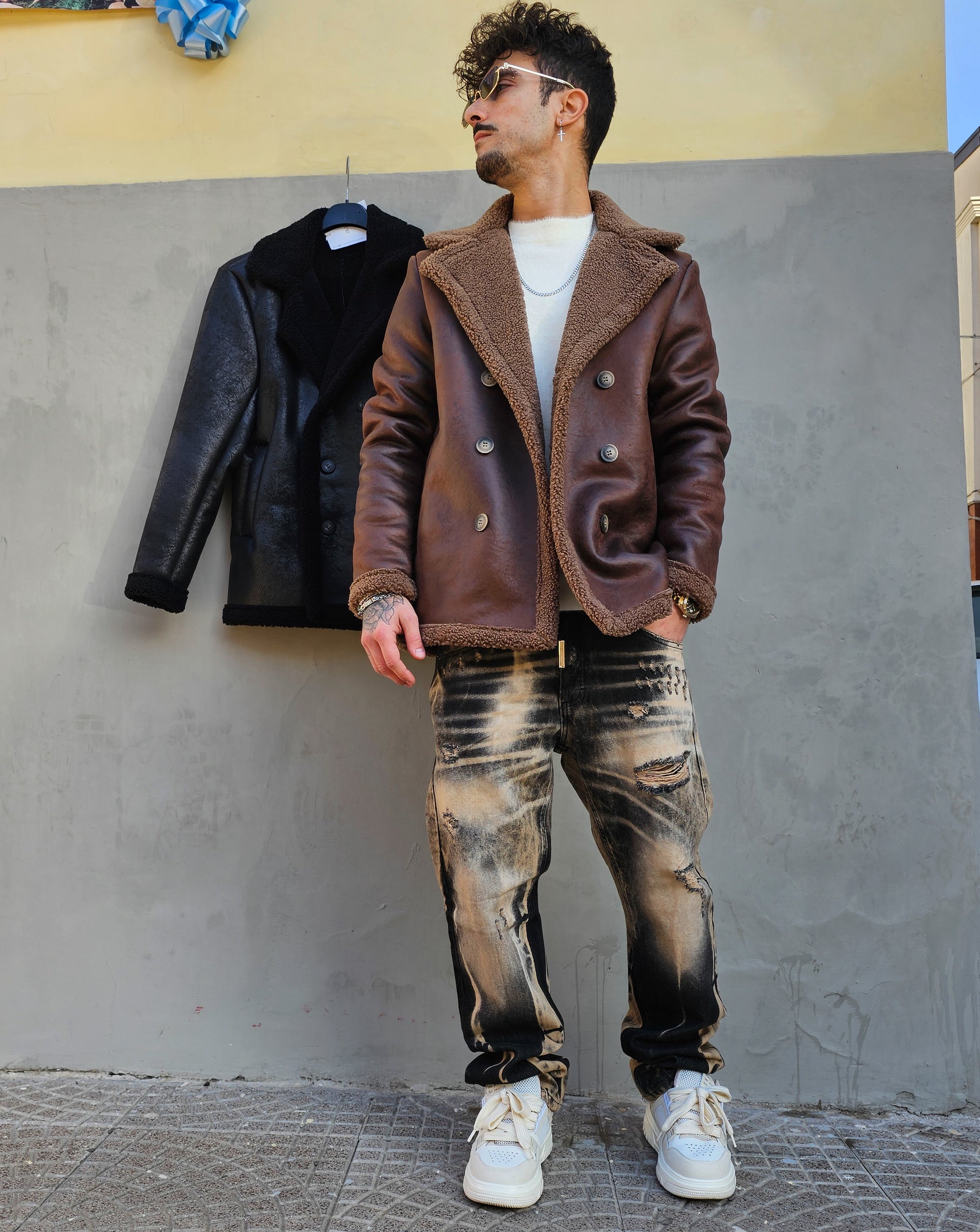 Giacca Montone Doppiopetto