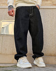 Jeans Balloon Nero Carpenter