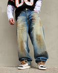 Jeans American Baggy Brown