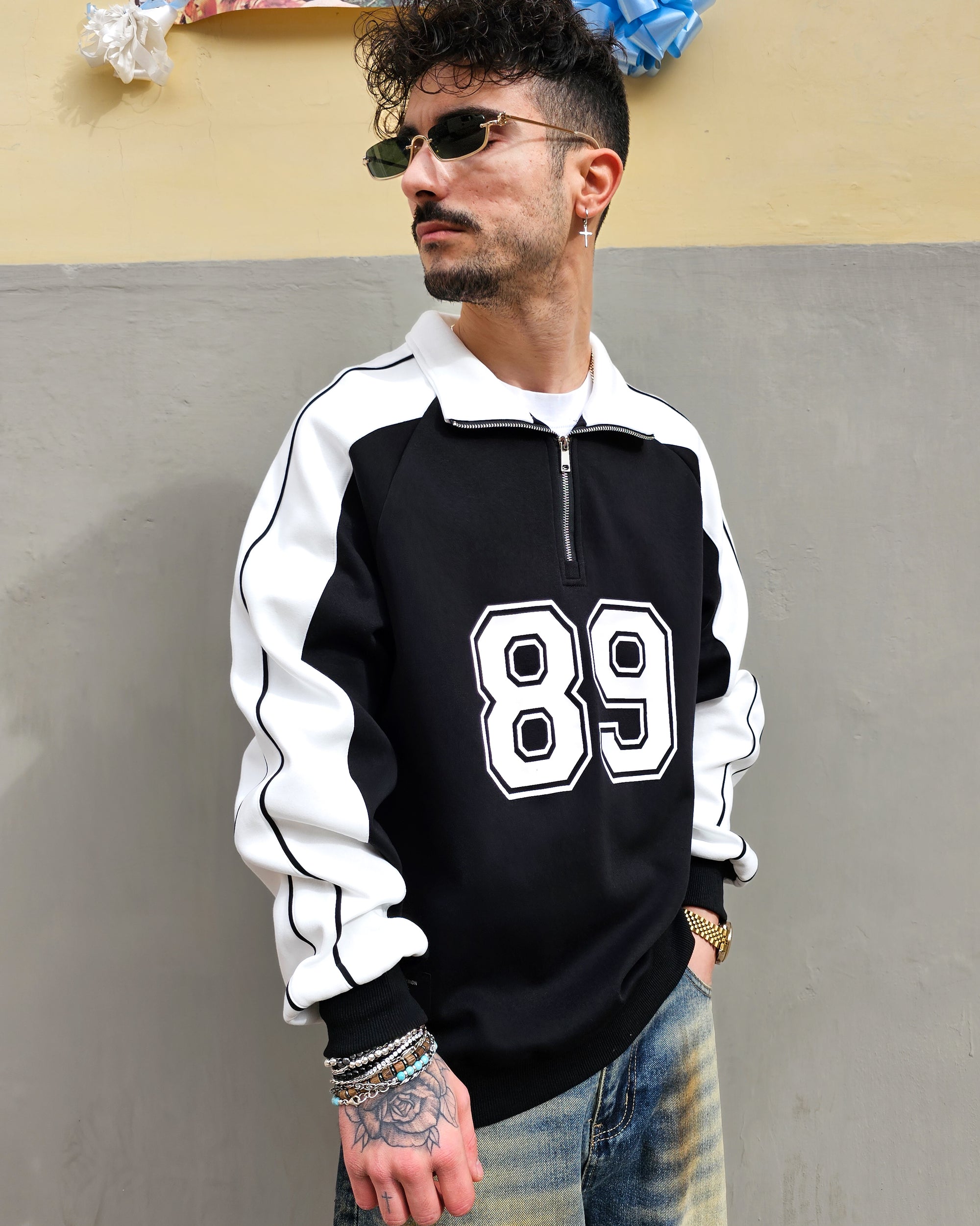 Felpa Zip 89