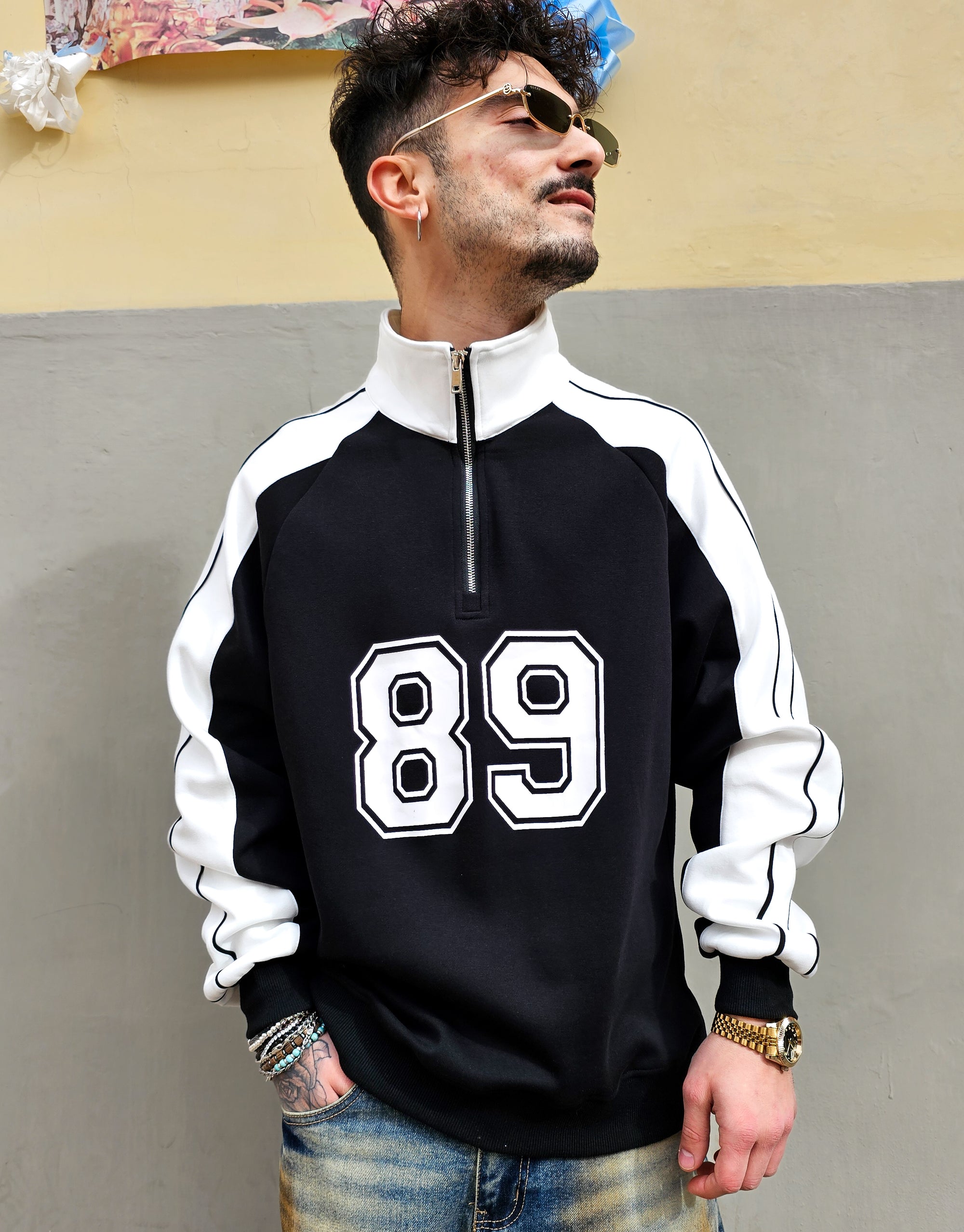 Felpa Zip 89