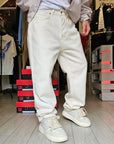 Jeans Pantalone Baggy Basic