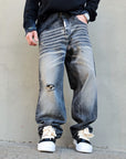 Jeans American Baggy Grey