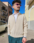 Cardigan Zip In Filo