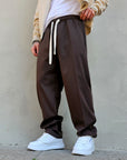 Pantalone Elegante Baggy Molla Primaverile