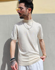 T-shirt  Mezzo Collo In Filo