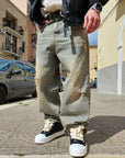 Jeans American Baggy Sabbiato Blue