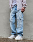 Jeans Cargo Baggy Clear