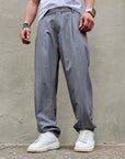 Pantalone Elegante  Primaverile Baggy Fit