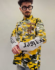 Camicia Militare Manica Doppiata Chrome