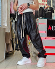 Pantalone In Ecopelle Baggy