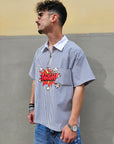 Camicia Casacca Rigata
