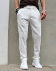 Pantalone Elegante Sartoriale Slim Fit