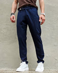 Pantalone Elegante Sartoriale Slim Fit