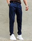 Pantalone Elegante Sartoriale Slim Fit