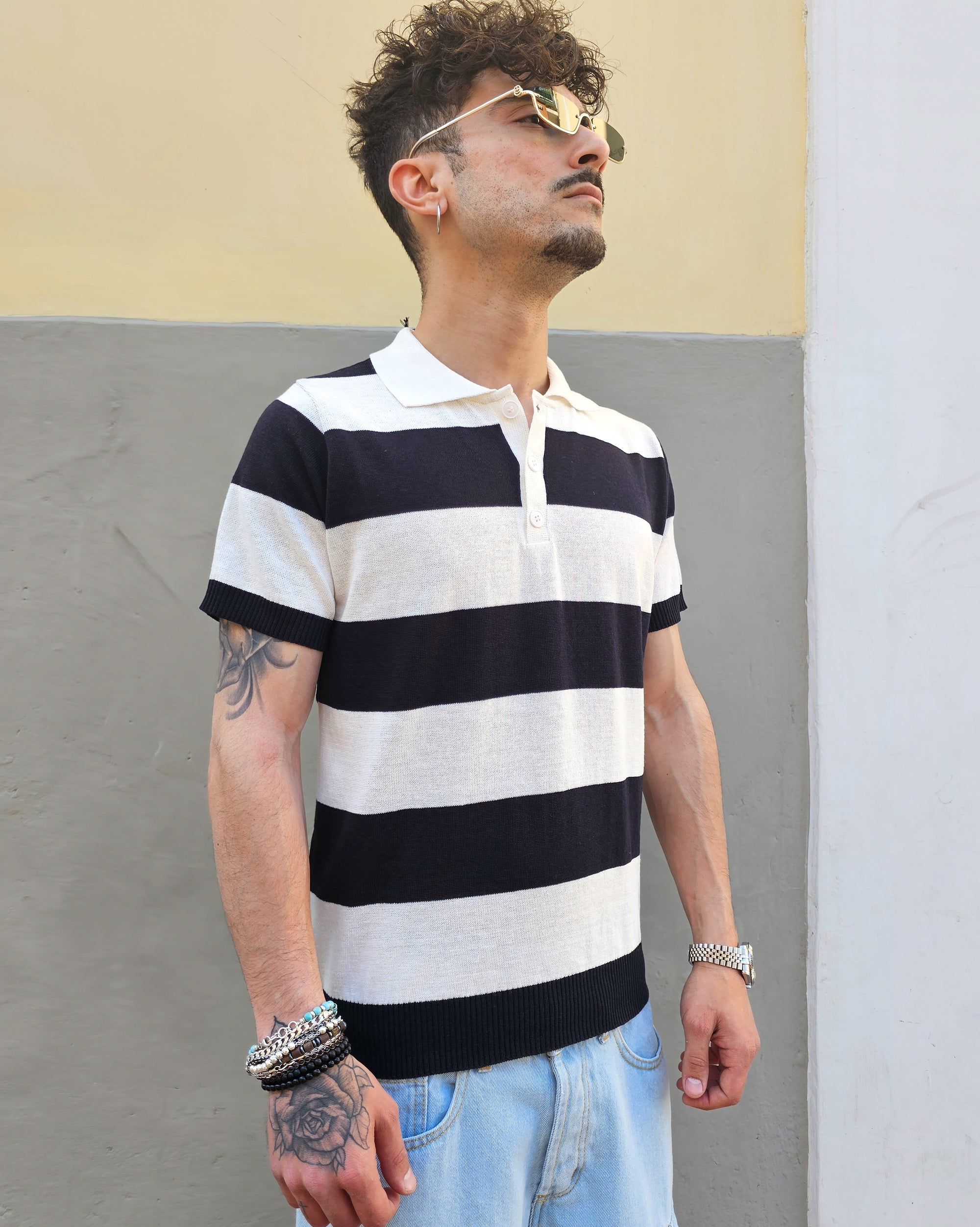 Polo In Filo Rigata