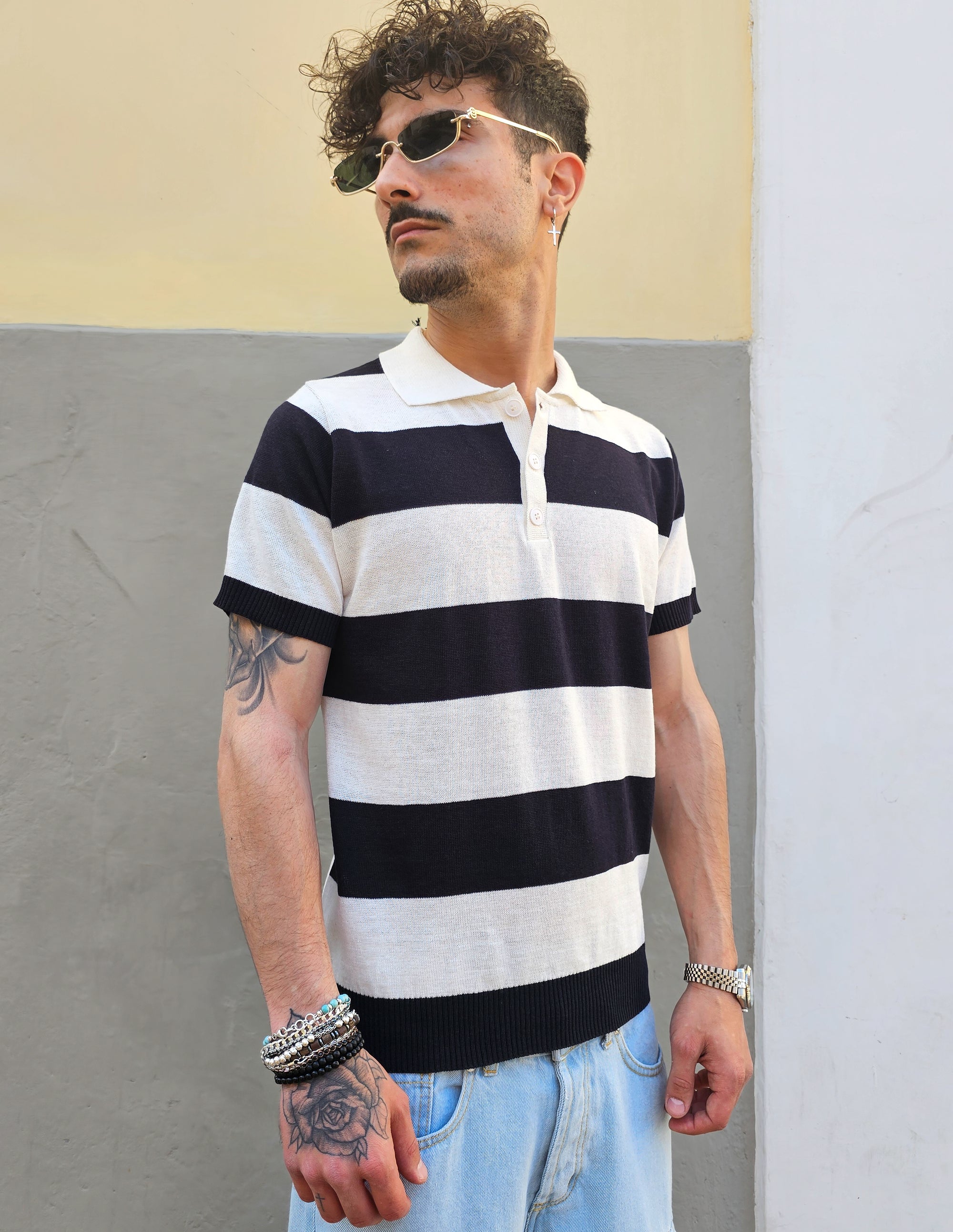 Polo In Filo Rigata