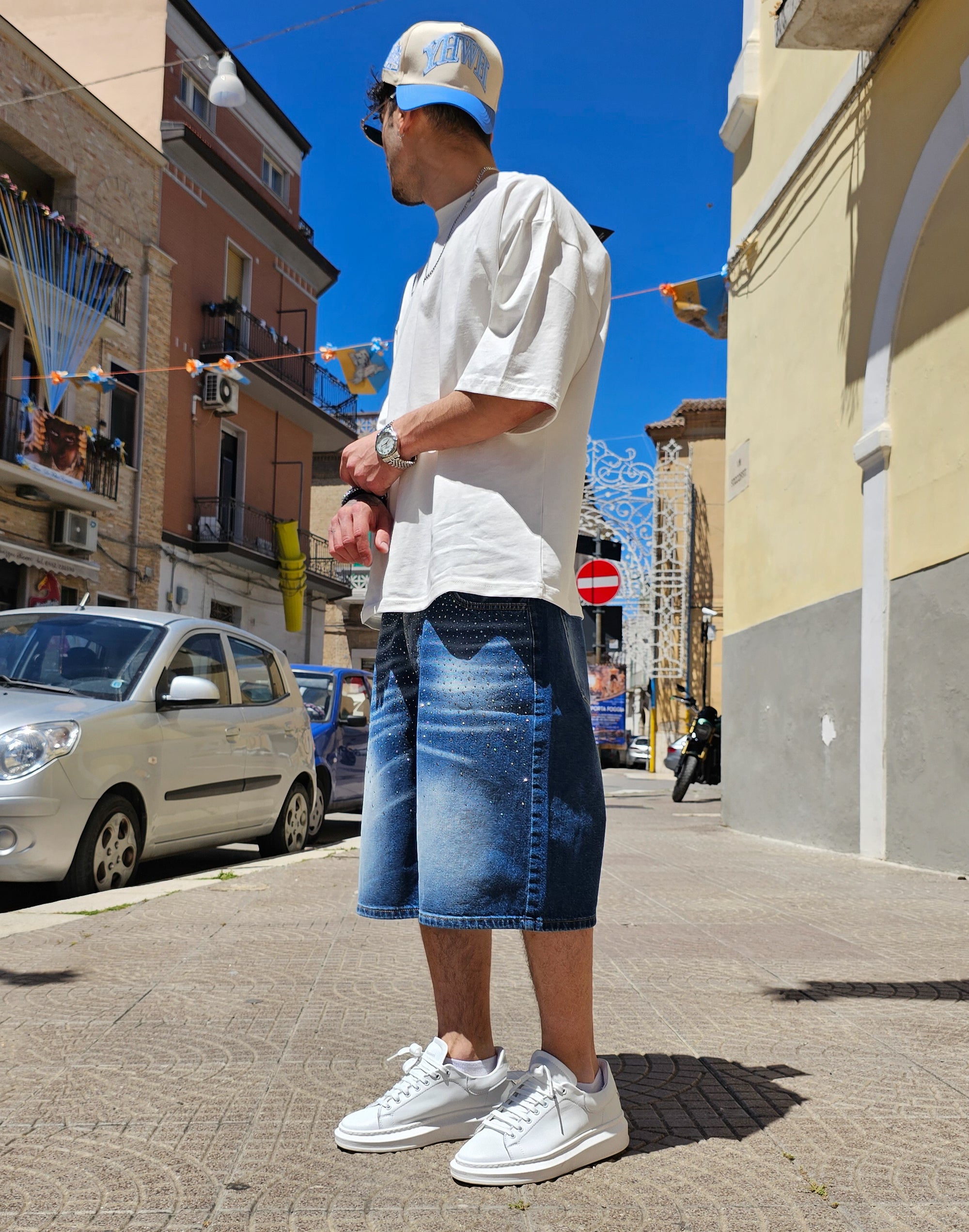 Bermuda  Jeans Diamond