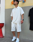 Completo Polo Miami Plissè