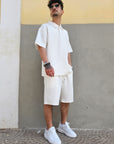 Completo Polo Miami Plissè