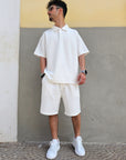 Completo Polo Miami Plissè