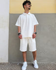 Completo Polo Miami Plissè