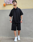 Completo Polo Miami Plissè