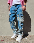 Jeans Cargo Slavato