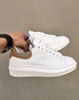 Scarpa in Pelle Retro Beige