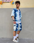 Completo  Cargo Slavato Crop