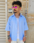Camicia Rigata Over