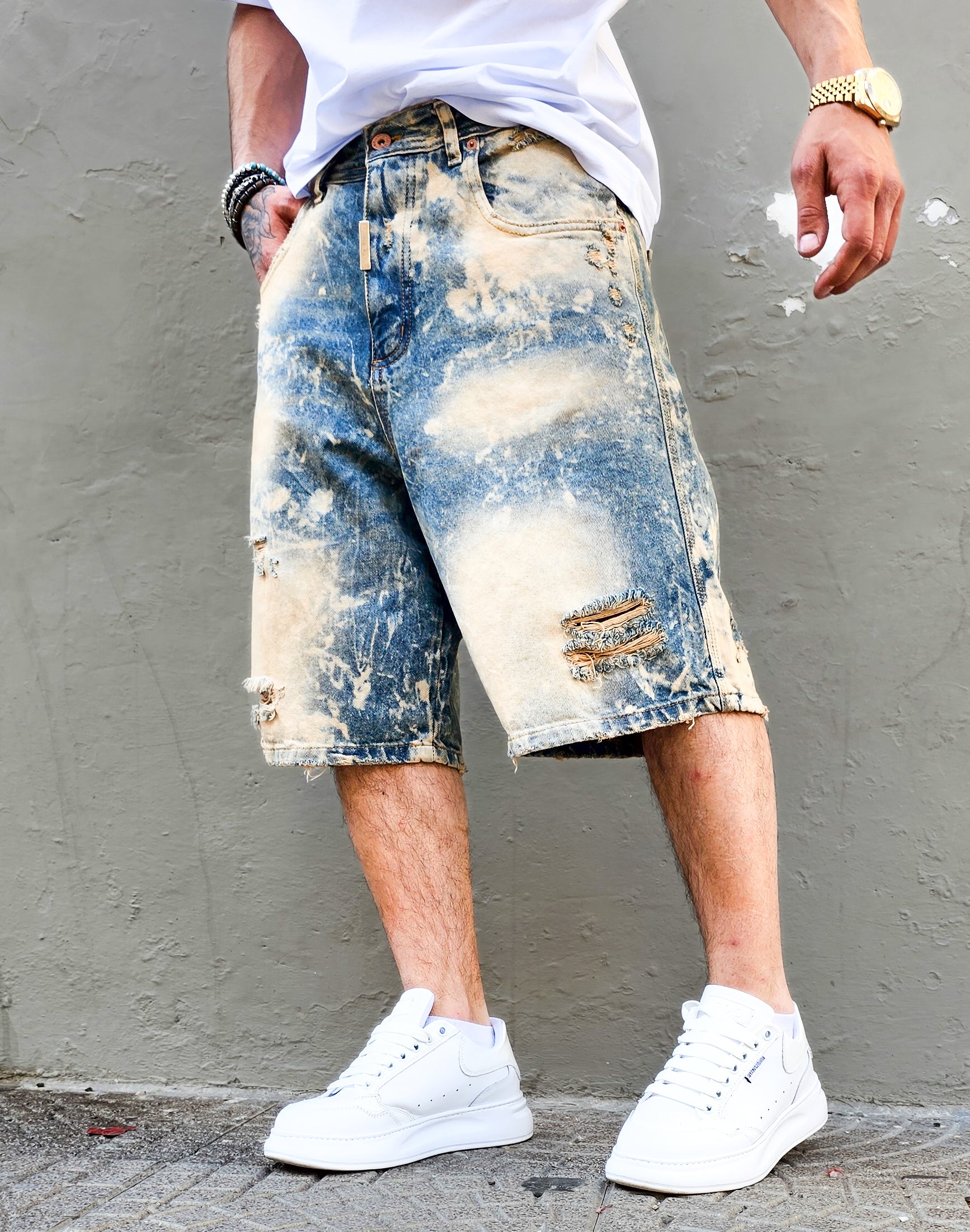 Bermuda Jeans Street Wash