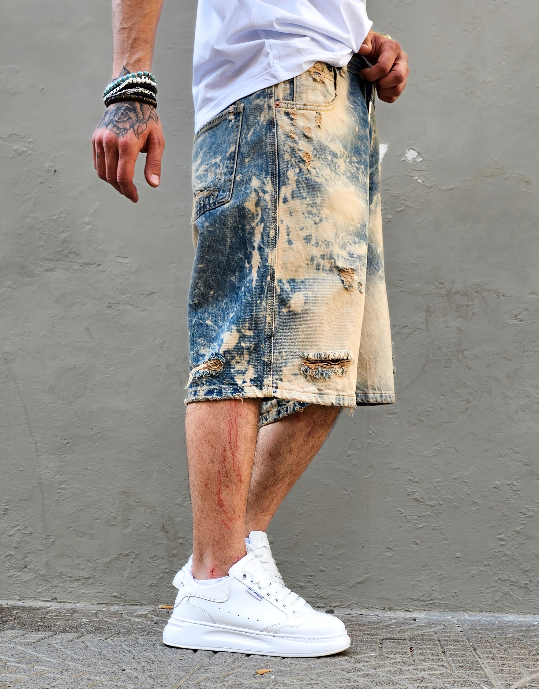 Bermuda Jeans Street Wash