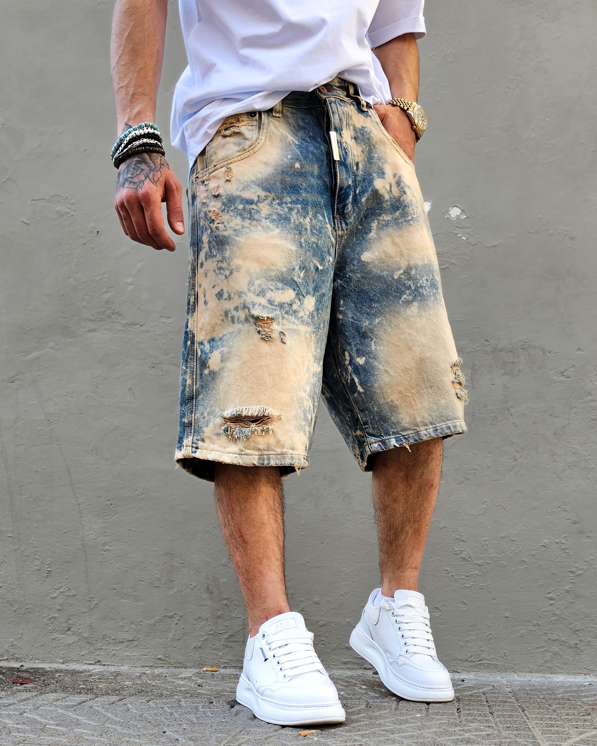 Bermuda Jeans Street Wash
