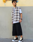 Bermuda Jeans Over Undergroud Black