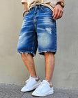 Bermuda Jeans Mod Dsq Blue