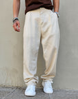 Pantalone Baggy Fit In Lino