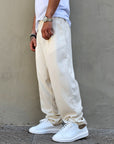 Pantalone Baggy Fit In Lino