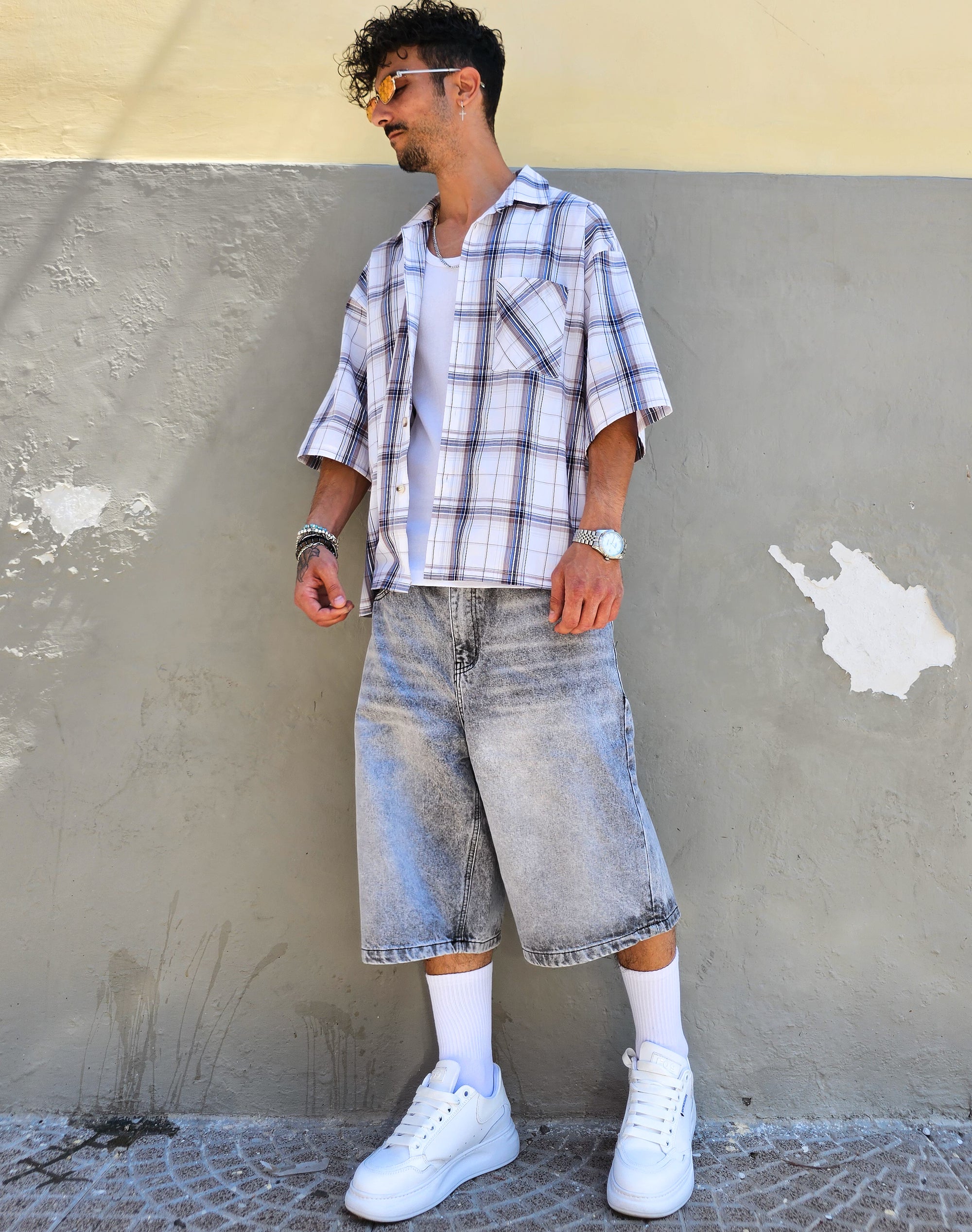 Camicia Scozzese Over