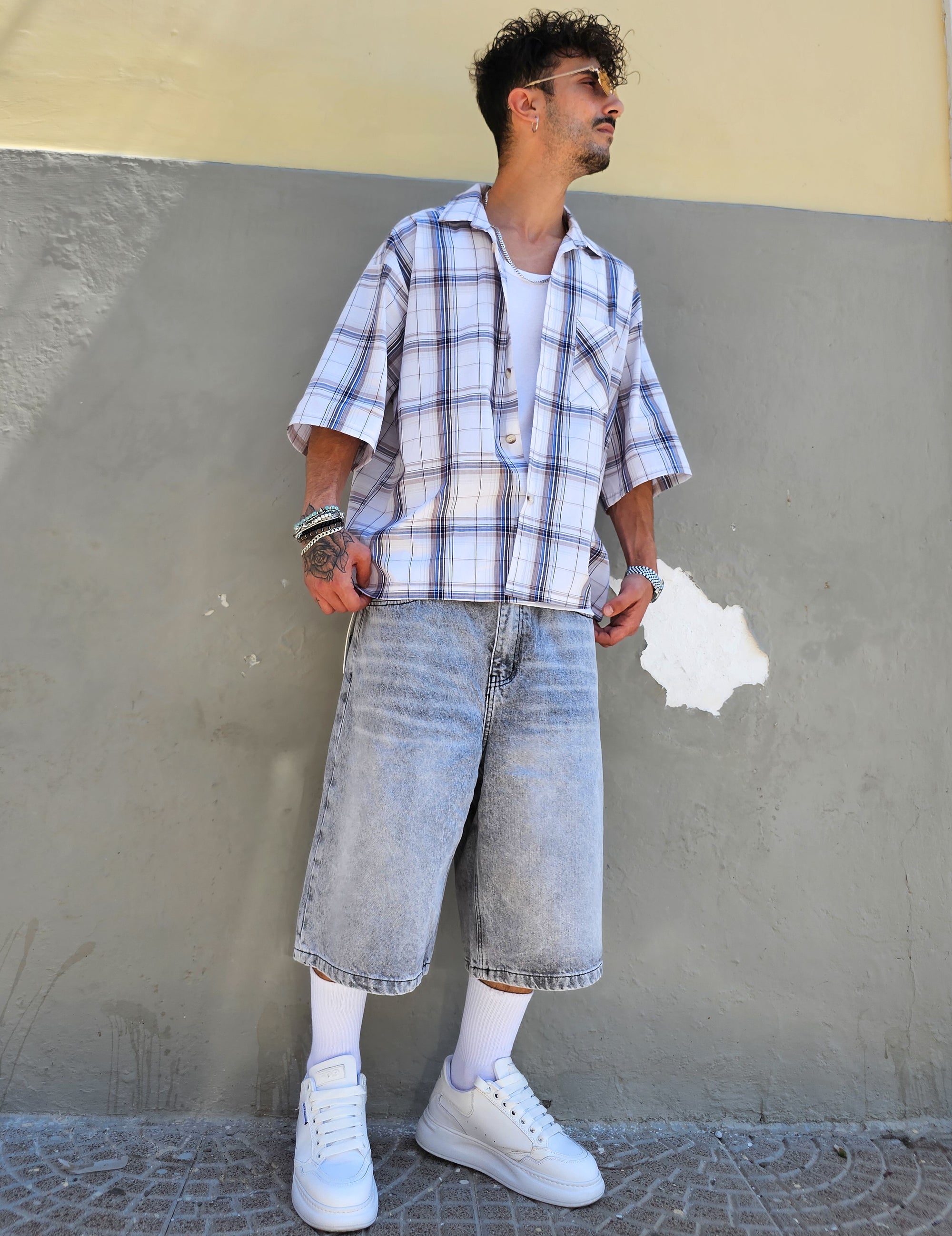 Camicia Scozzese Over
