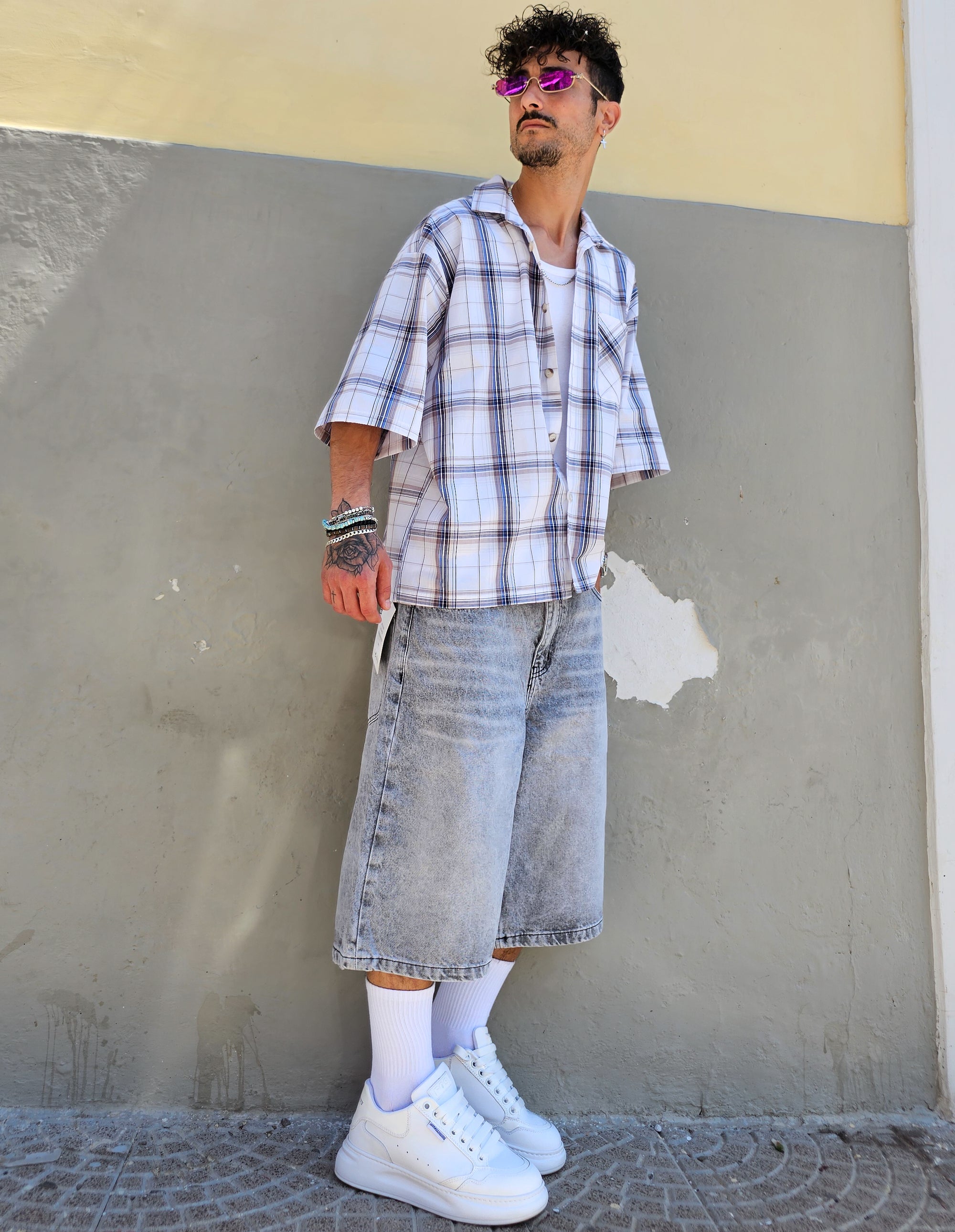 Camicia Scozzese Over