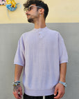 T-shirt Polo Coreana In Cotone