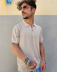 Polo In Filo Nido D'ape Zip