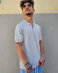Polo In Filo Nido D'ape Zip