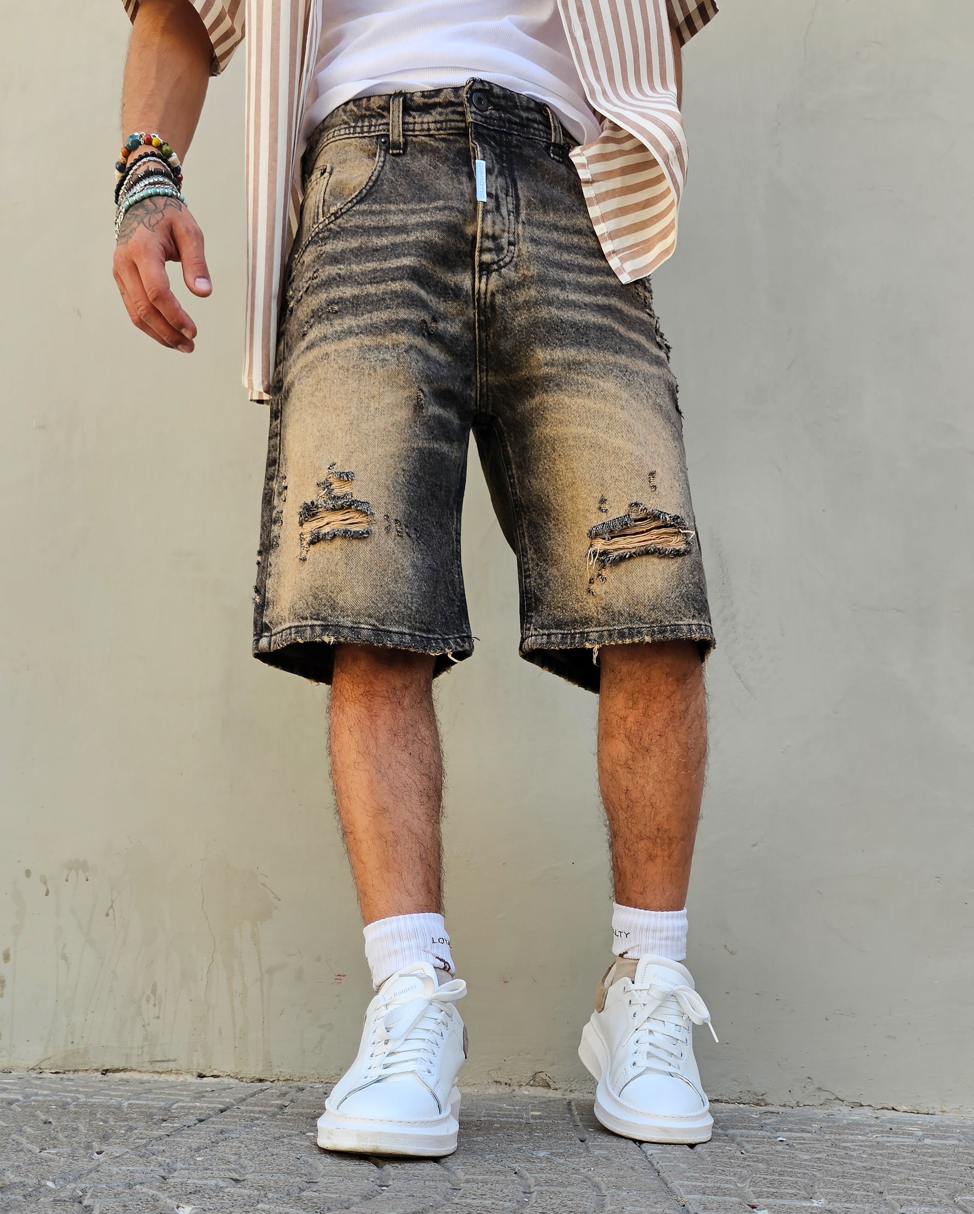 Bermuda Jeans Sabbiato RBZ