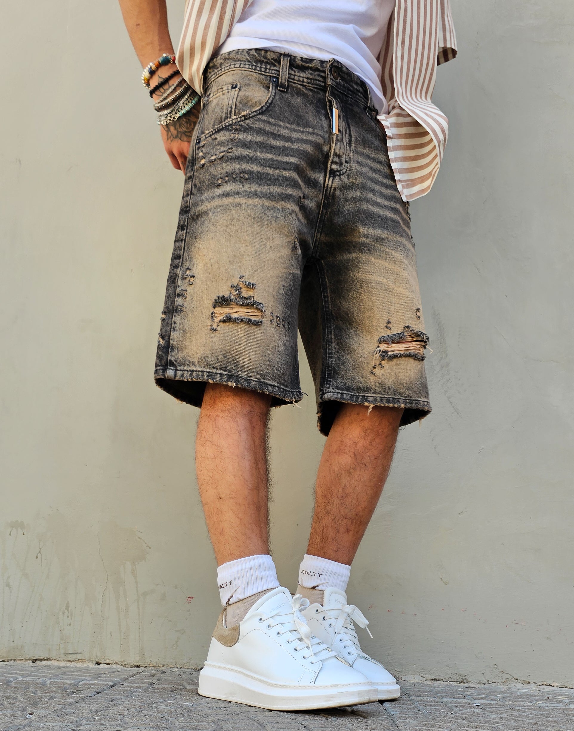 Bermuda Jeans Sabbiato RBZ
