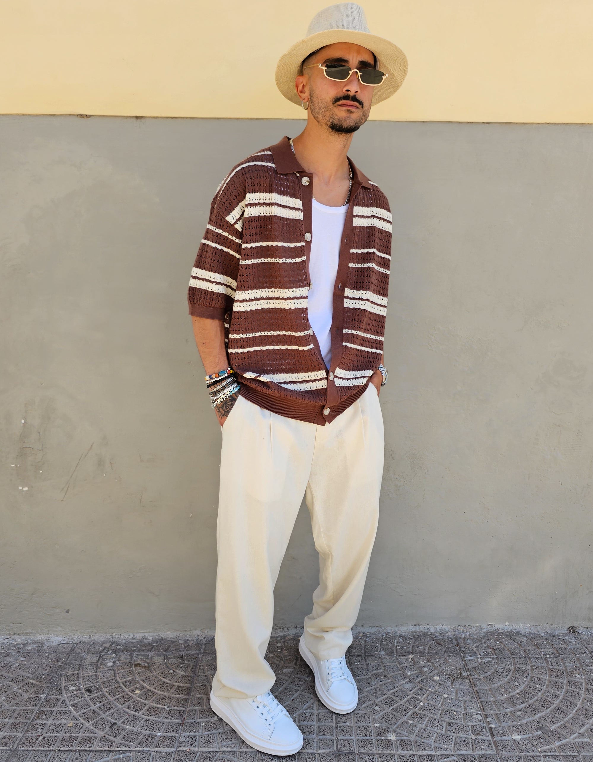 Camicia Monaco Traforata