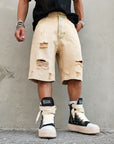 Bermuda Jeans Basic Sabbiato